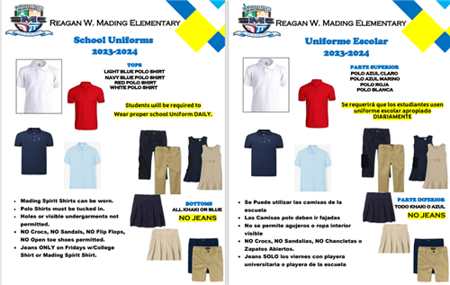 Mading School Uniforms